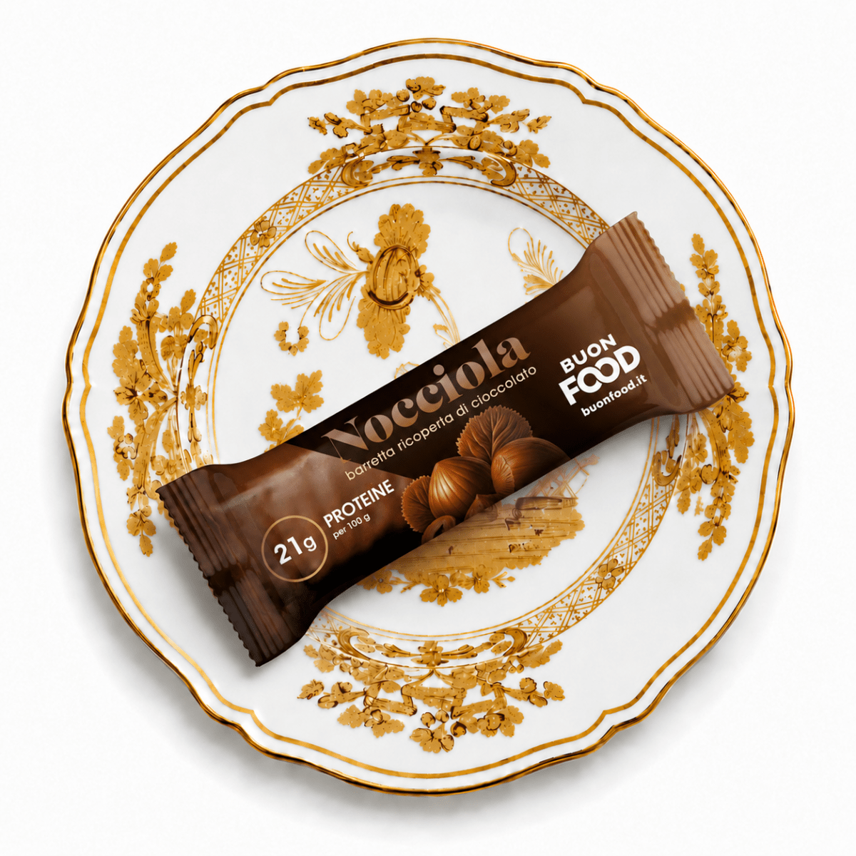 Barretta Proteica RICOPERTA DI CIOCCOLATO NOCCIOLA - ForLongevity