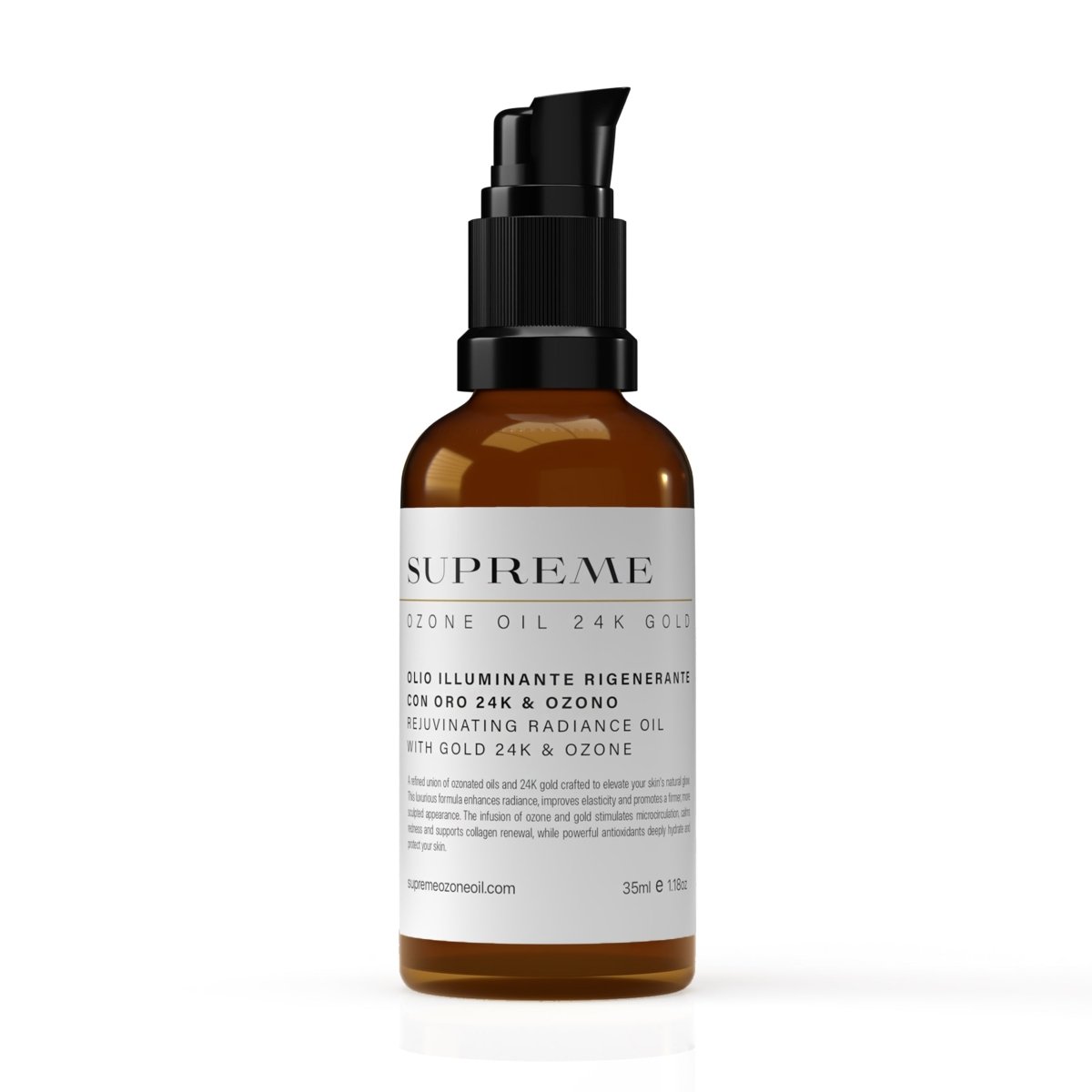 Olio Illuminante Rigenerante con Oro - 4Nutrition