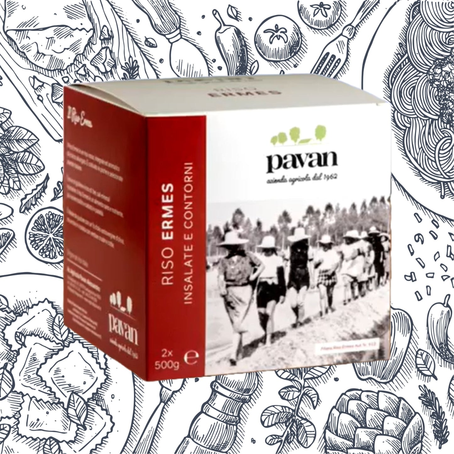 Riso Ermes Pavan " per insalate e contorni