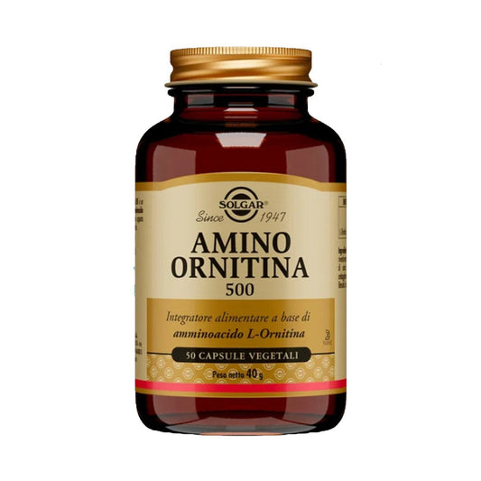 Amino Ornitina 500 50 cps vegetali - 4Nutrition