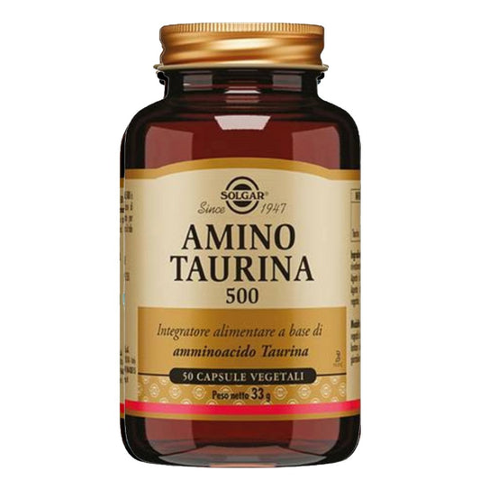 Amino Taurina 500 50 cps vegetali - 4Nutrition