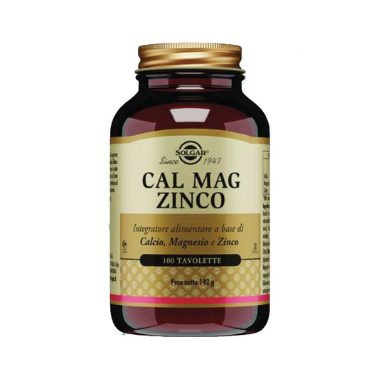 Cal Mag Zinco 100 tav - 4Nutrition