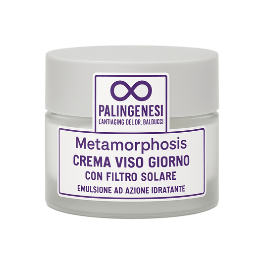 Crema viso giorno con filtro solare 50ml. - 4Nutrition