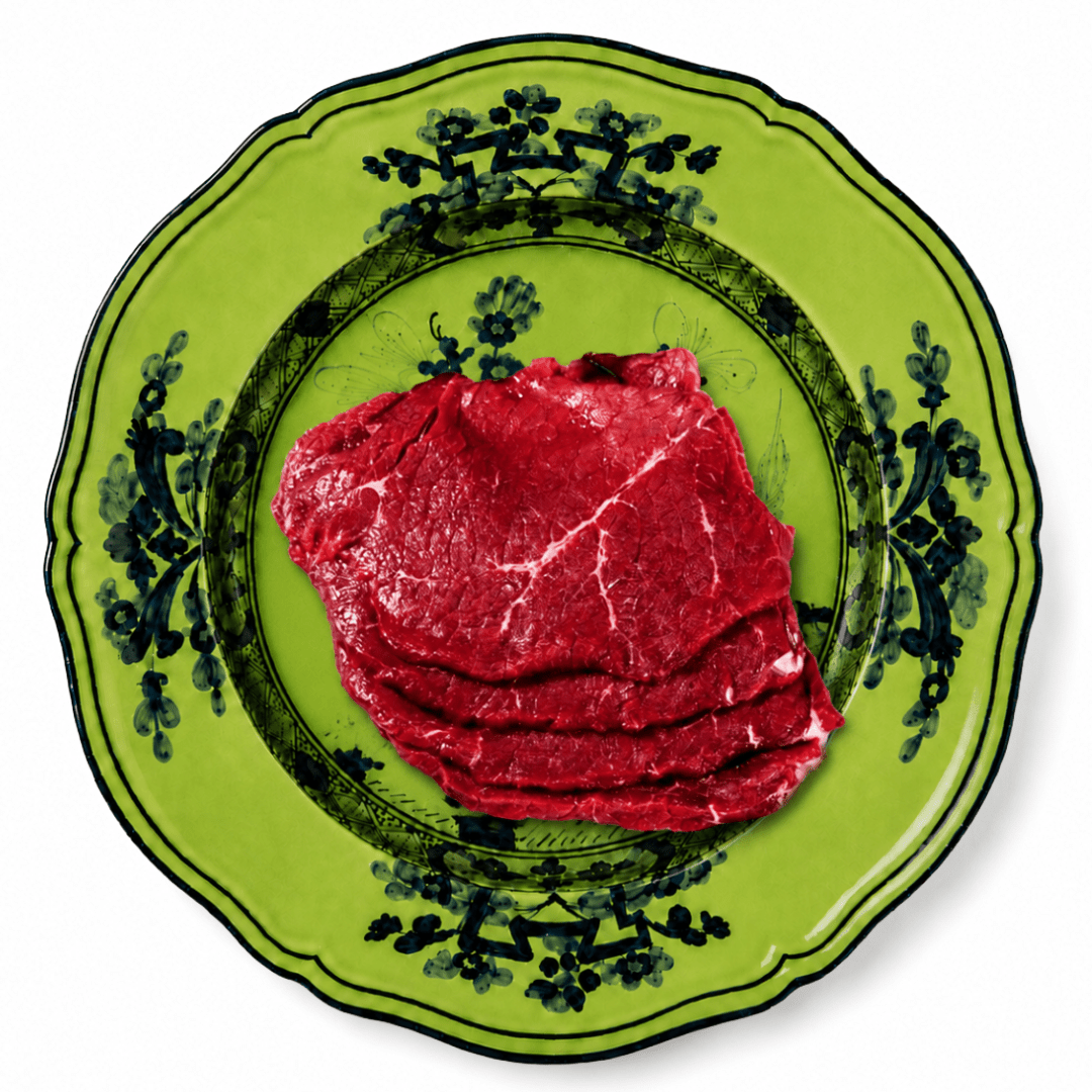 Fettine da burro o ferri di bovino adulto piemontese 0,5 kg - ForLongevity