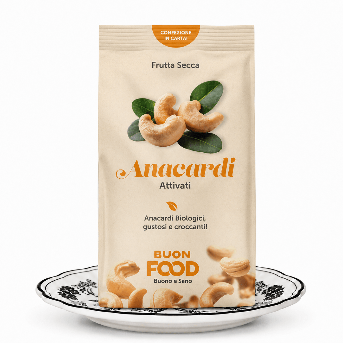 Frutta Secca Attivata ANACARDI 200 gr. - ForLongevity