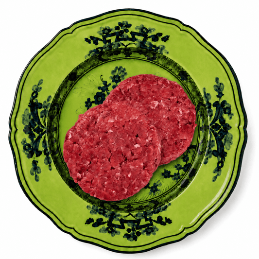 Hamburger di bovino adulto piemontese " 2 pezzi da 0,125 kg cad." - ForLongevity