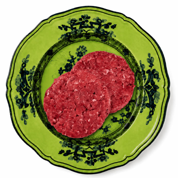 Hamburger di bovino adulto piemontese " 2 pezzi da 0,125 kg cad."