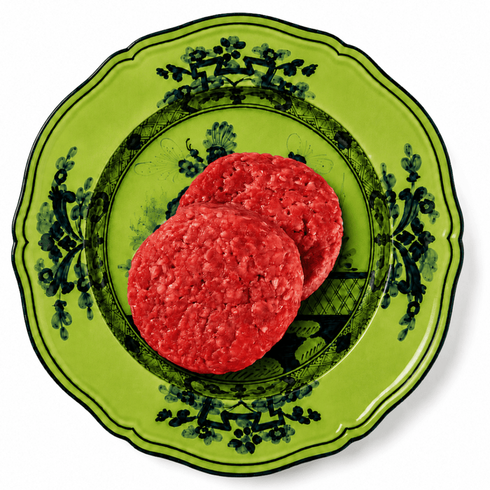 Hamburger Gourmet di bovino adulto piemontese "2 pezzi da 0,25 kg cad."