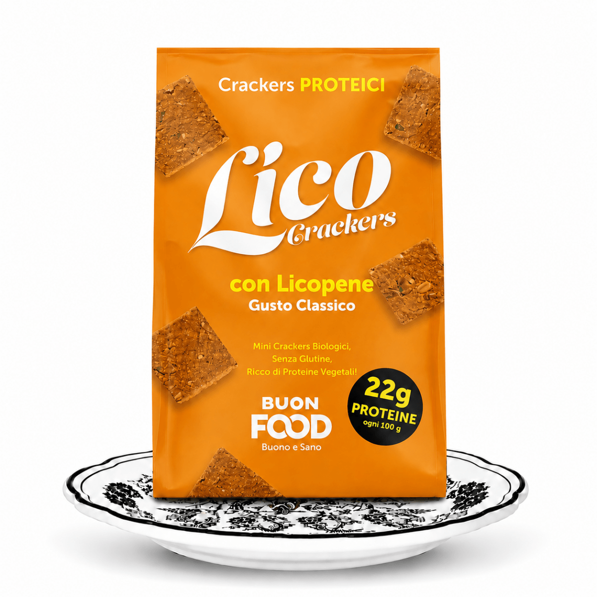 Lico Crackers Proteici Gusto Classico – 200 g - ForLongevity