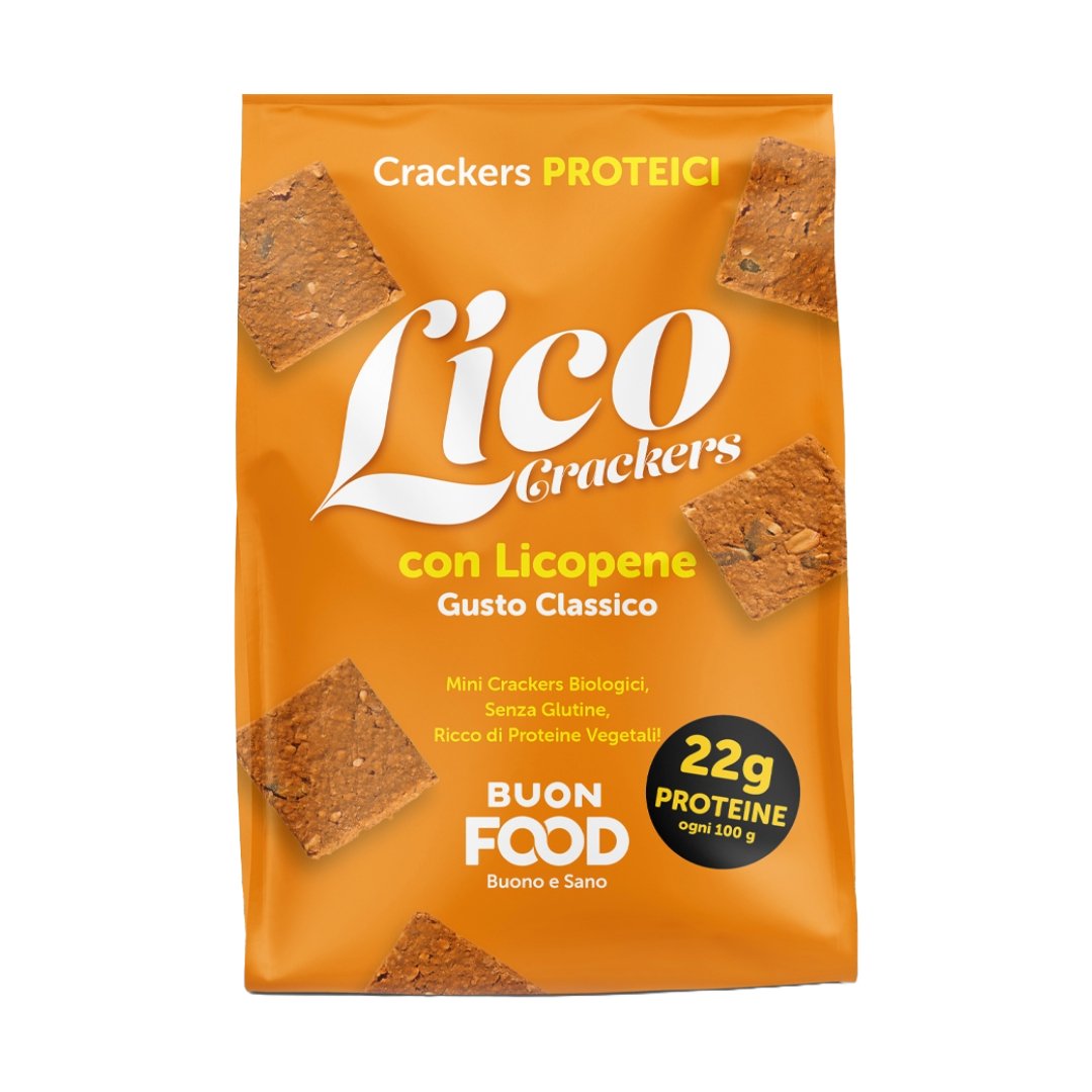 Lico Crackers Proteici Gusto Classico 200 gr. - 4Nutrition