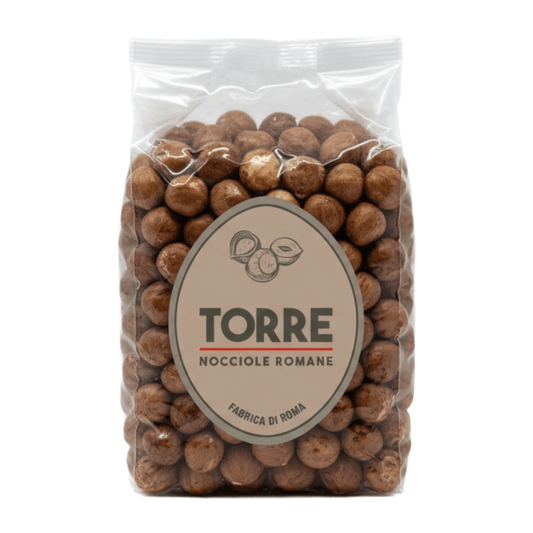 Nocciole Romane Sgusciate Crude 500 g - 4Nutrition