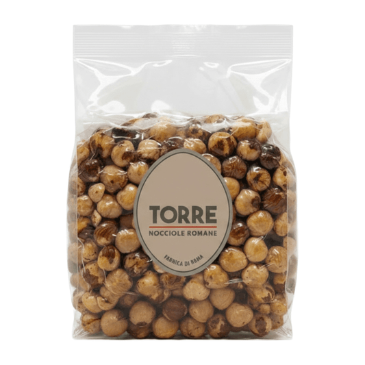 Nocciole Romane Sgusciate Tostate 500 g - 4Nutrition